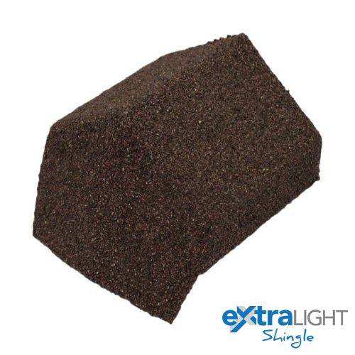 ExtraLight 135 Hip End Cap shingle - Walnut