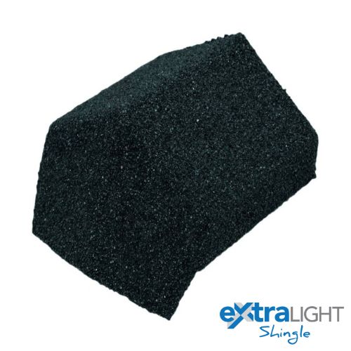 ExtraLight 135 Hip End Cap shingle - charcoal