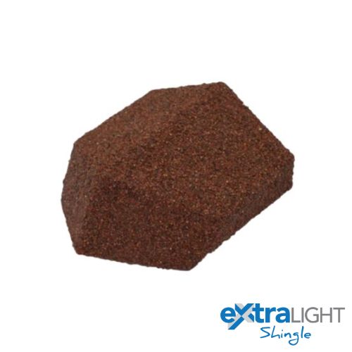 ExtraLight 90 Hip End Cap - ember - shingle conservatory roof tiles