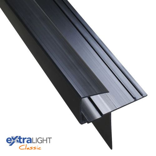 ExtraLight Classic Black Dry Verge 3m (lean to and gables)