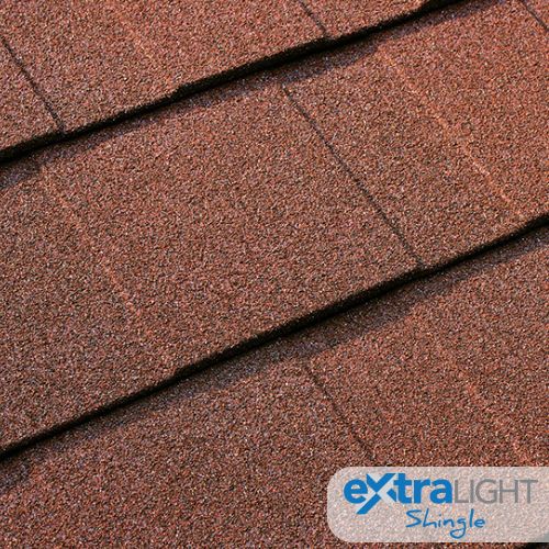 ExtraLight Shingle Roof Tile - Ember - conservatory roof tile
