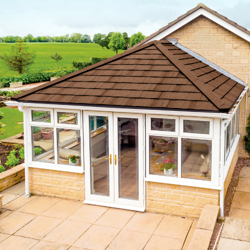 ExtraLight Shingle Roof Tile - Walnut