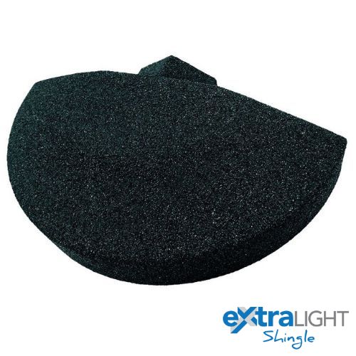 ExtraLight shingle universal top cap charcoal