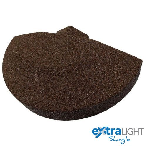 ExtraLight shingle universal top cap walnut