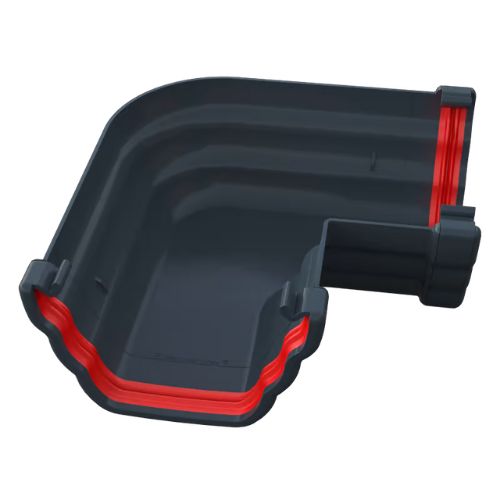 gutter angle anthracite grey 90